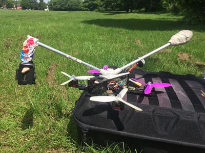 QAV 250 Quadcopter 360 Camera Mount