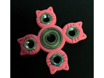 Quad Hex Nut Cat Spinner