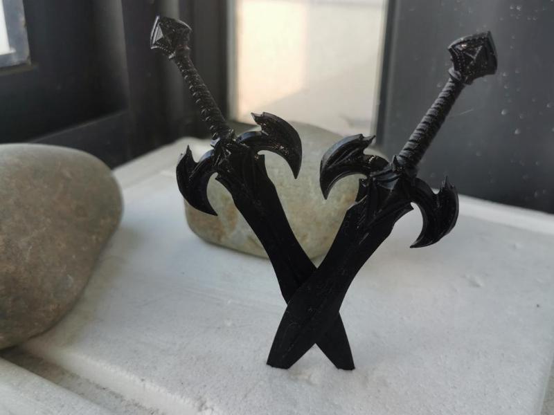 Magic Sword Model (Dual Swords)