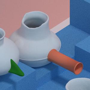 Remix of Bottle from the Virtual Hampson Museum