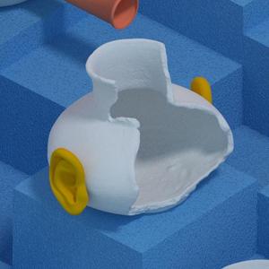 Remix of Bottle from the Virtual Hampson Museum