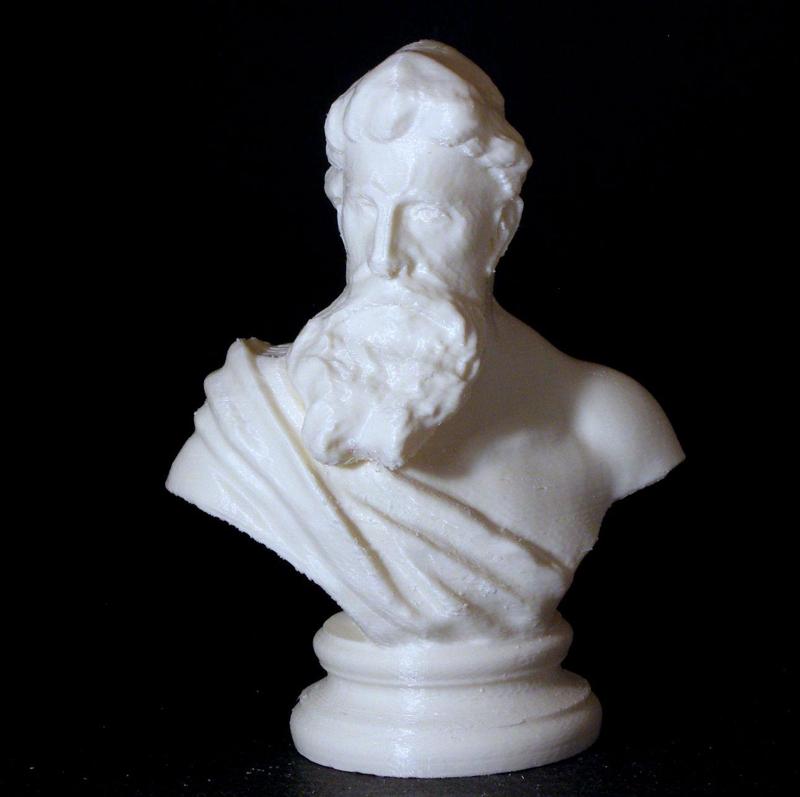 Bust from the choir  stall of the Cathedral in Pozsony