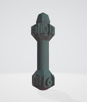 Wizard staff d12