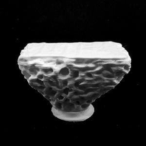 Capital with interlace