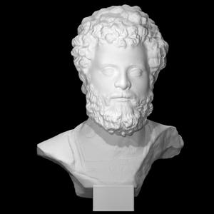 Bust of the emperor Septimius Severus