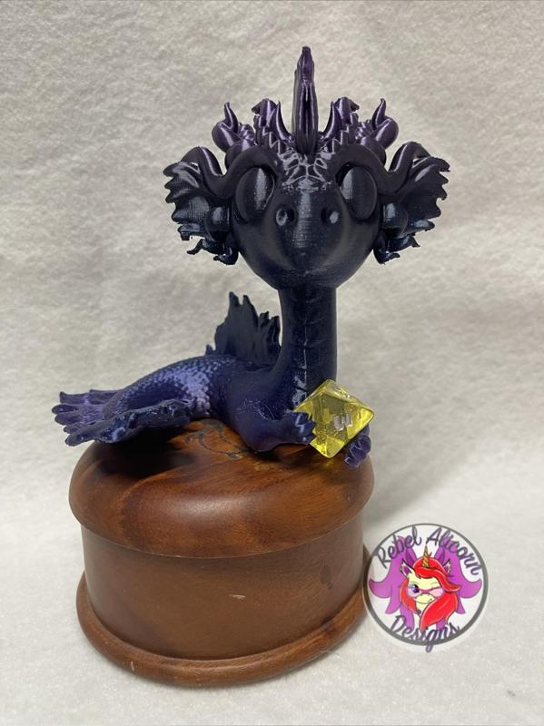 Water Dragon Dice Buddy Guardian