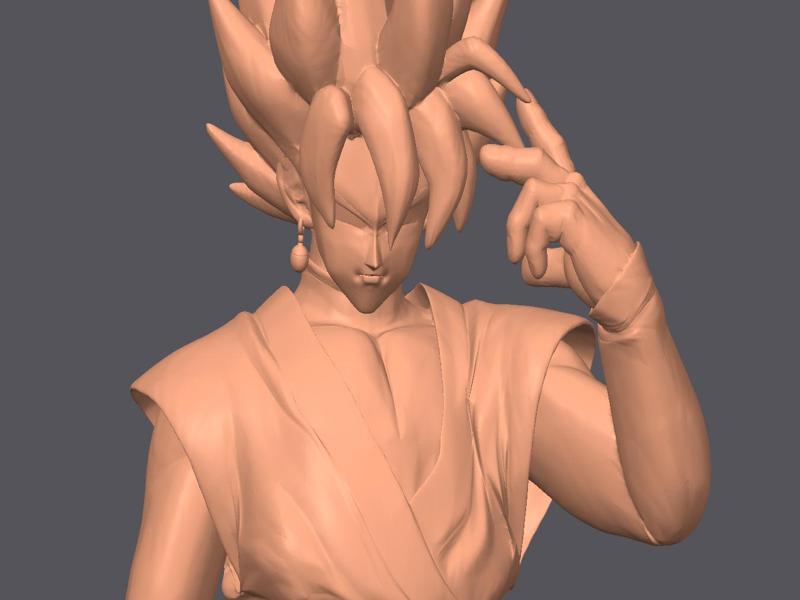 Goku Black DragonBall 3D Model
