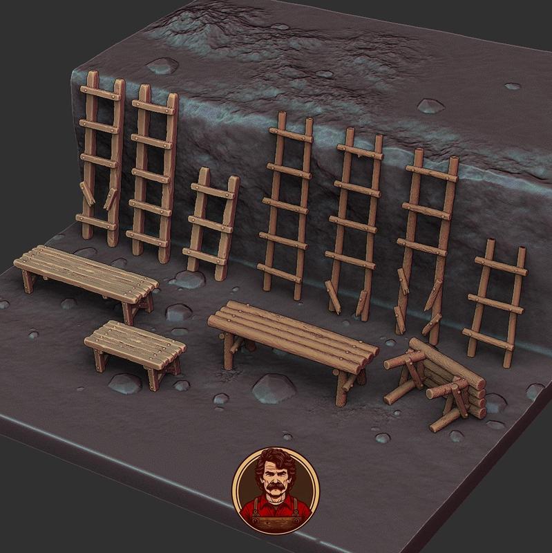 Ladders, Trench Ladders, Trench Stands