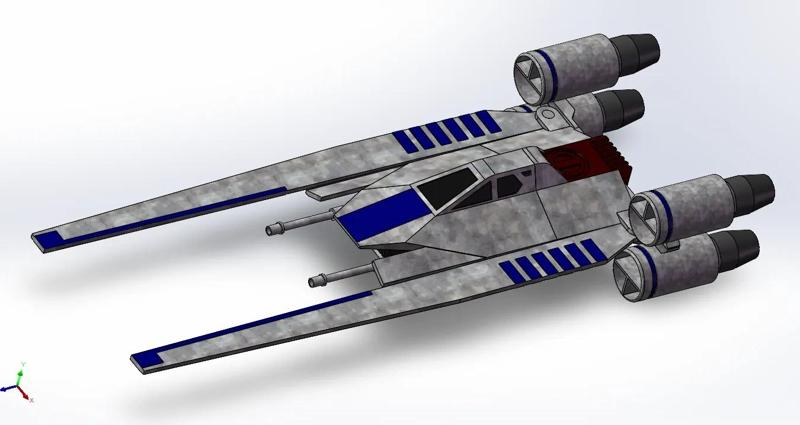 Star Wars U-wing Fighter
