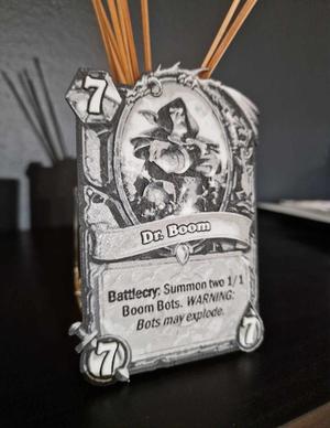 Dr.Boom Healthstone Card - Hueforge