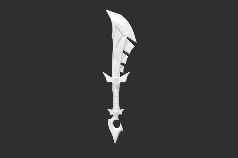Fright night Pyke dagger – Fanmade Cosplay Prop - (Inspired by League of Legends)