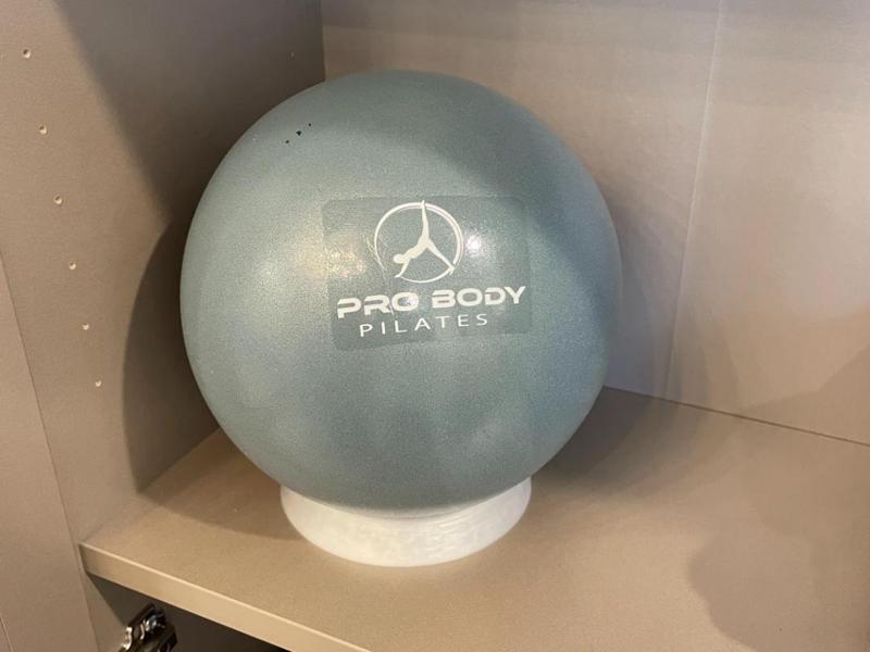 Pilates ball holder