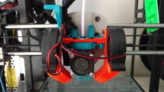 Makerparts - Layer Fan Duct and e3d Holder