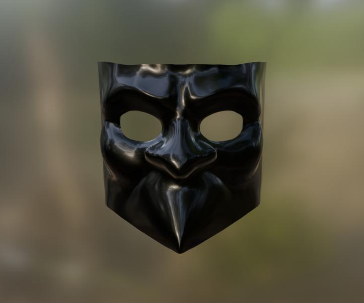 Ghost bc era 2 nameless ghoul mask | venetian bauta mask.