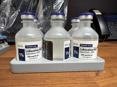 50ml Medicine Vial Rack - Stackable