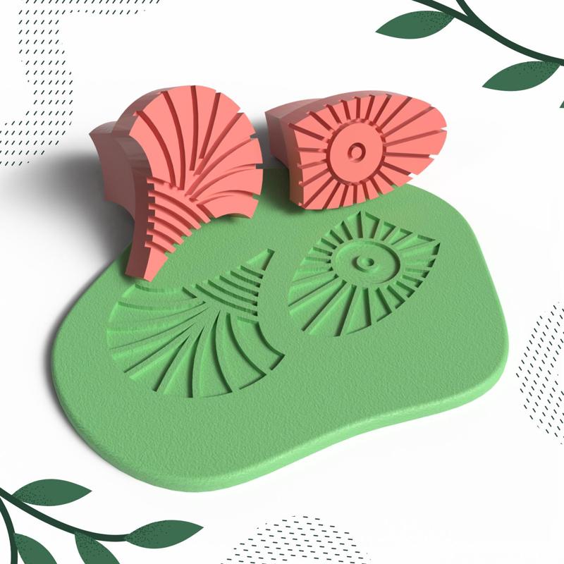 CLAY STAMP NO.14 | DIGITAL STL FILE | 1 SIZE