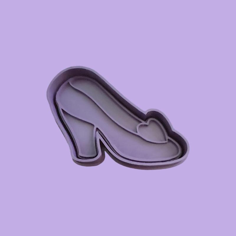 princess shoe cutter + stamp / princess shoe cutter + stamp