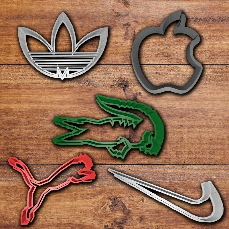 Famous Brands cookie cutter set