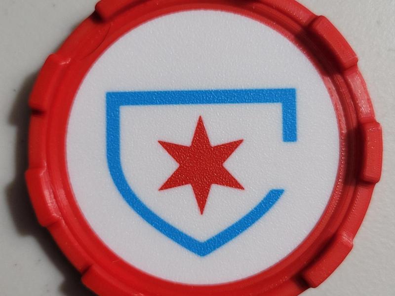 COASTER MASTER INSERT - CHICAGO RED STARS