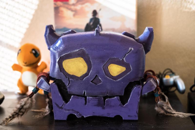 zelda breath of the wild skull chest