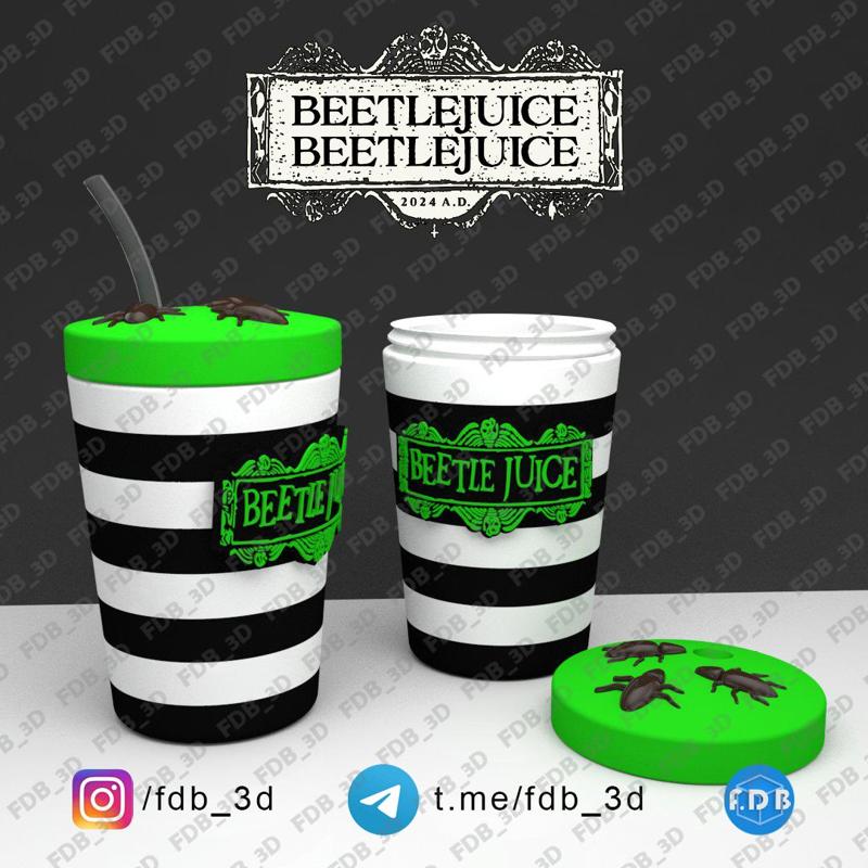 BEETLEJUICE MILKSHAKE /BEETLEJUICE 2 CUP