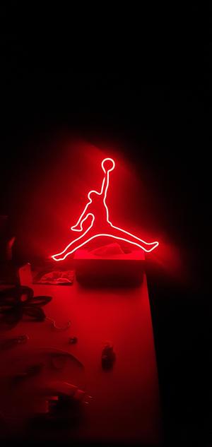Jordan neon lamp