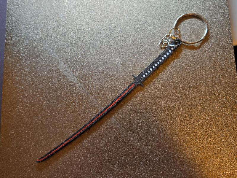 One Piece Shusui Sword Keychain for Kids
