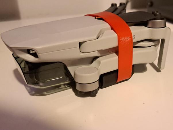 DJI mini 2 propeller holder (cover) with strap