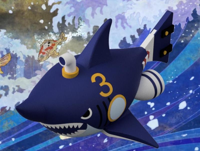 【No AMS Required】Shark Submarine No 3 - One Piece - Thousand Sunny/Sunny - Soldier Dock System