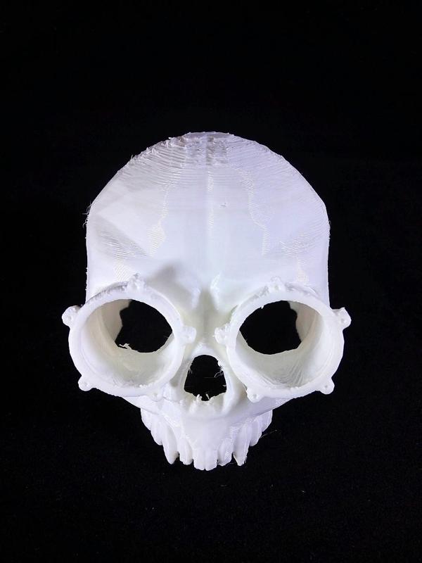 Steampunk Skull helmet