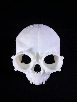 Steampunk Skull helmet