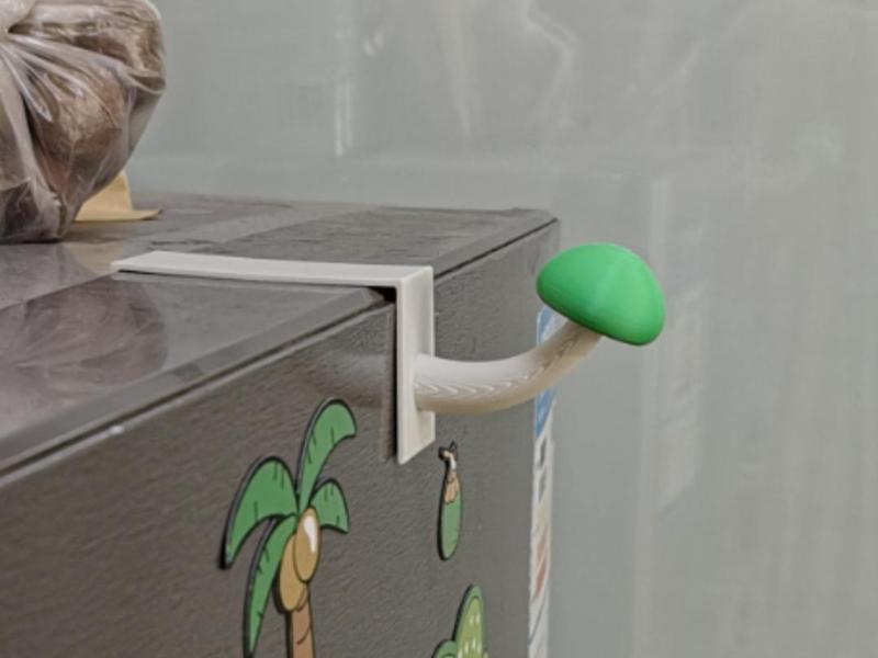 Refrigerator Door Mushroom Hook