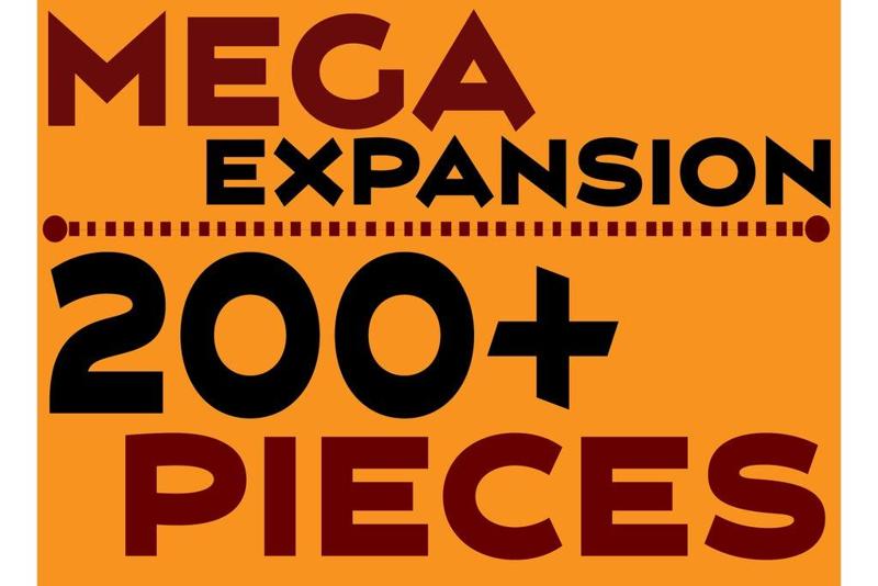 MEGA Expansion 200+ Pieces