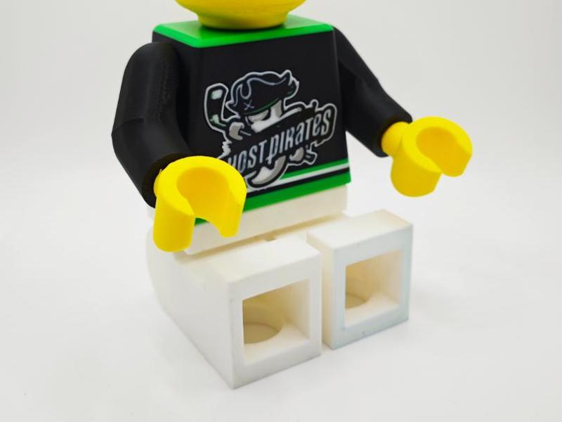 ECHL Brick Man - Savannah Ghost Pirates (500%)