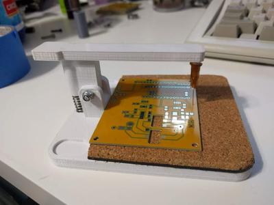 OpenSCAD version of Third Hand SMD stand