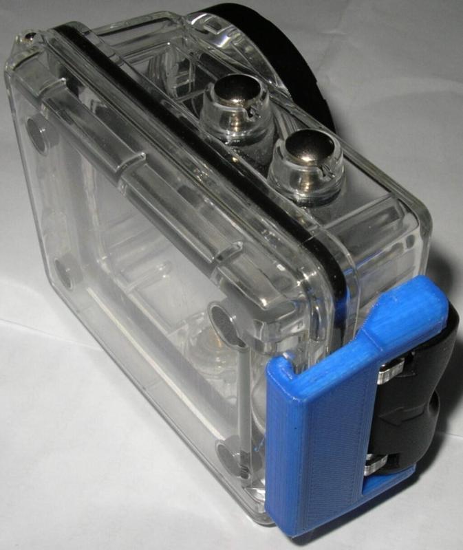 Waterproof case clasp sport camera Poss.