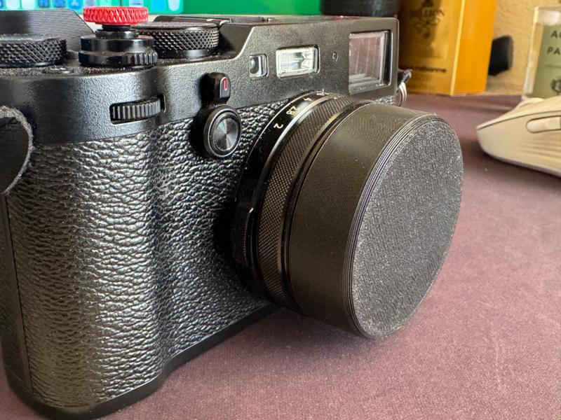 49mm Lens Cap Filter Adapter for Fujifilm X100 Series Cameras