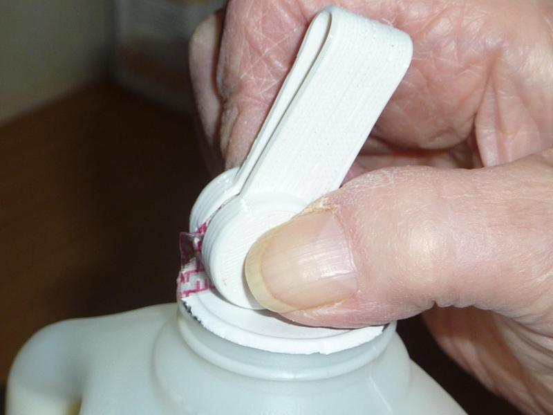 milk top seal remover