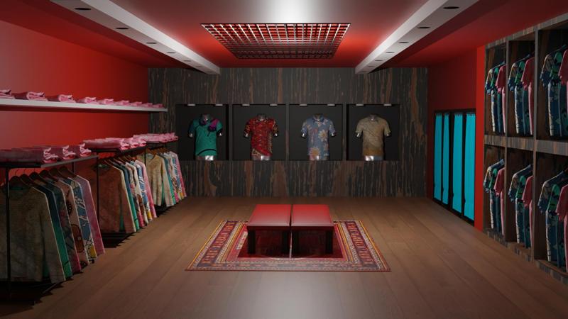 Clothing Store interior