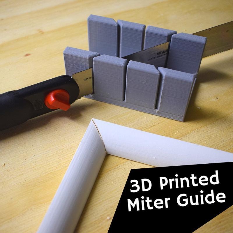 Miter Guide for Woodwork and Trim