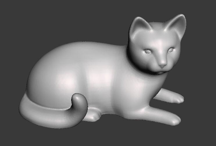 Statue cat 