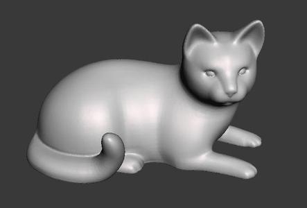 Statue cat 