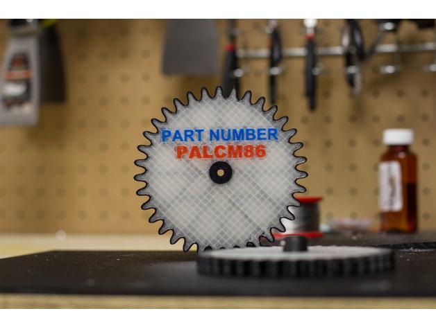 Multi-body Carbon Fiber Reinforced Gear