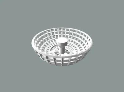 Kitchen sink strainer, dishwashing sink wastewater filter residue lifting cage, no support