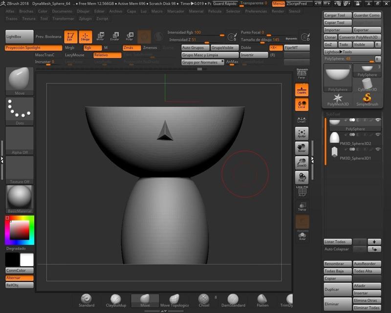 Nordic girl's head pot