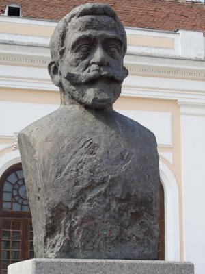 Ion I. C. Brătianu bust in Alba Iulia, Roma