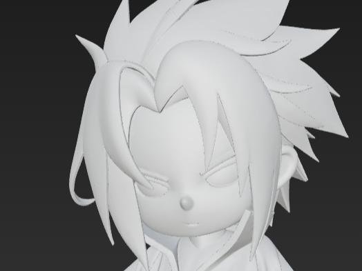 Sasuke Chibi – Action Figure Naruto 3D