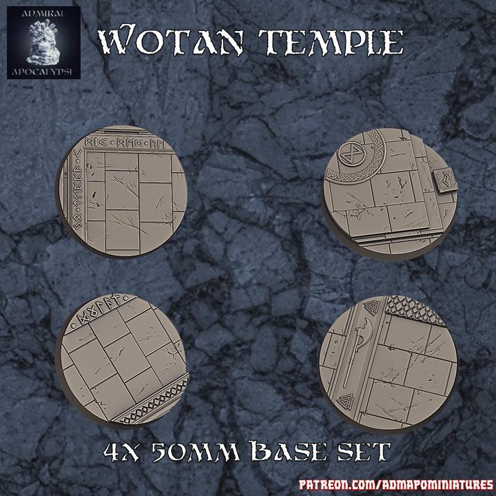 Wotan Temple 50mm Set (Pre-supported)