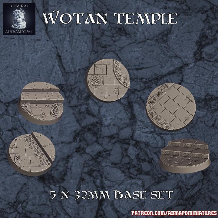 Wotan Temple 32mm Set (Pre-supported)