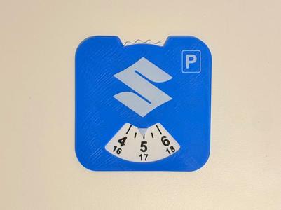 Suzuki Parking disc/clock